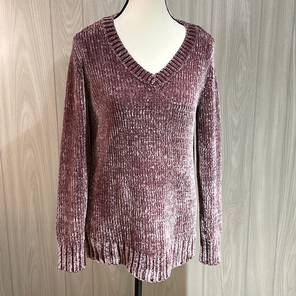 Orvis Women’s V-Neck Long Sleeve Sweater Size Small Long Sleeve